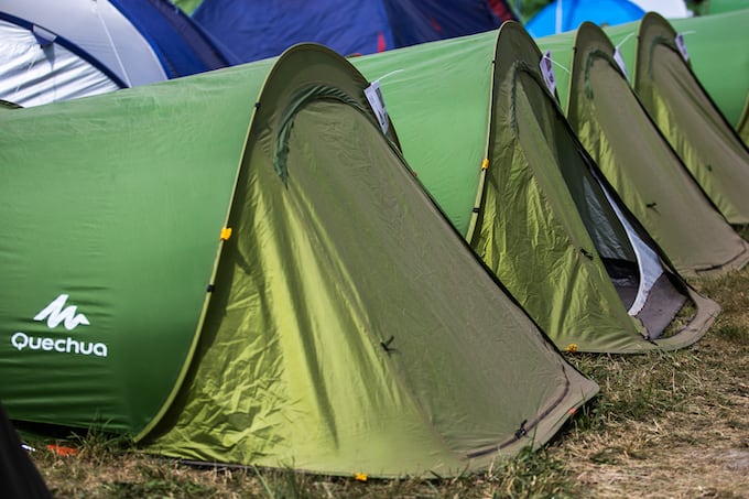Pre-pitched Tent - Basic (1-2 persons)